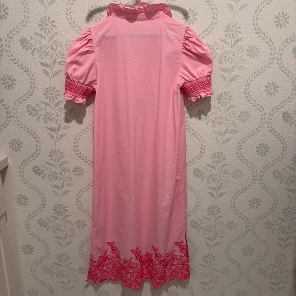 Hyacinth House Eliza pink embroidered floral dress - Picture 6 of 11